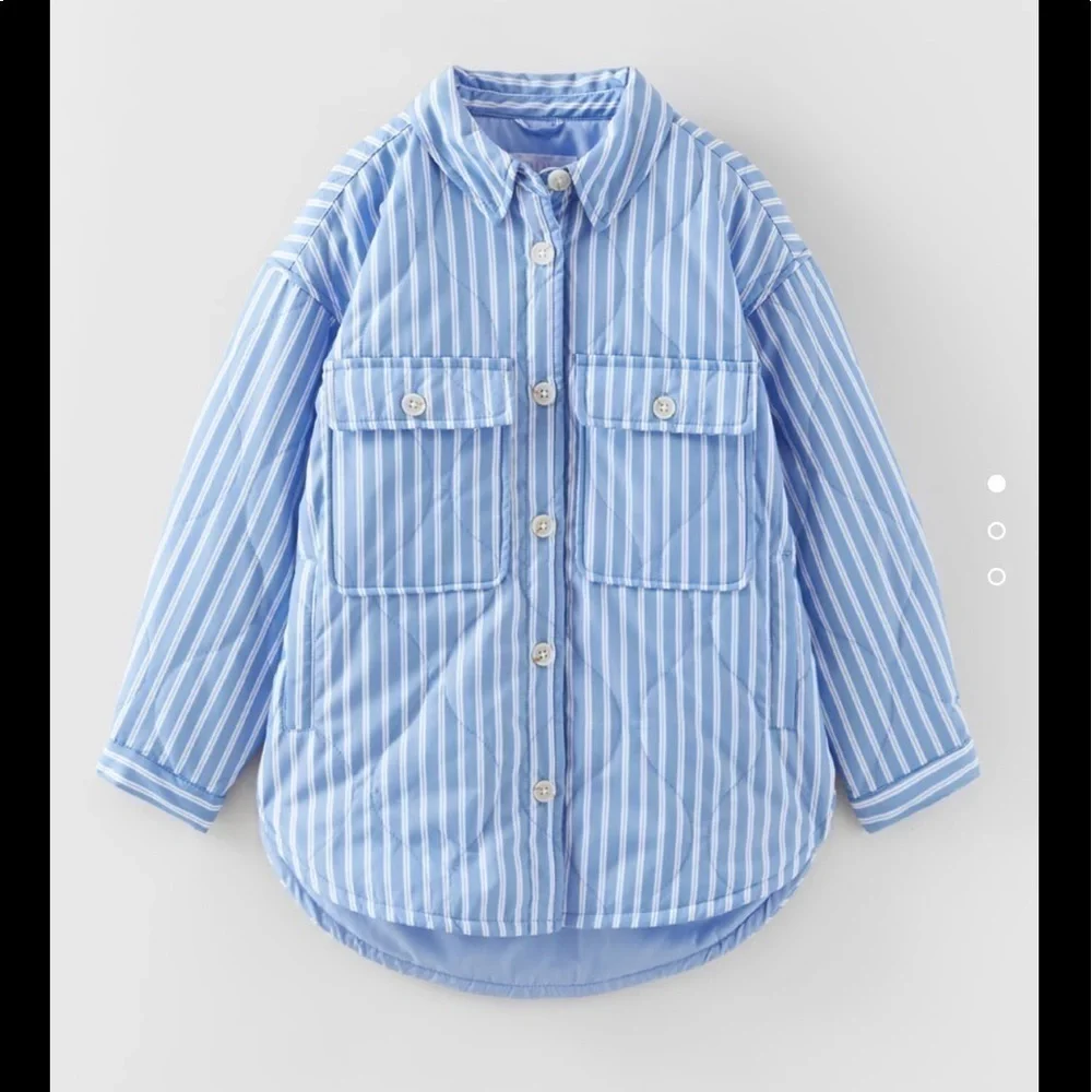 Zara Striped Jacket/Overshirt NWT